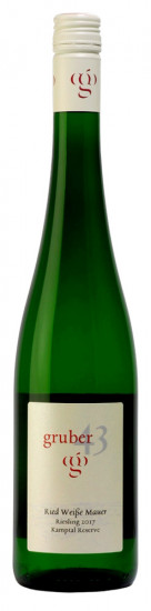 2017 Riesling Ried Weisse Mauer Kamptal DAC Reserve trocken - Bio Weingut Gruber 43