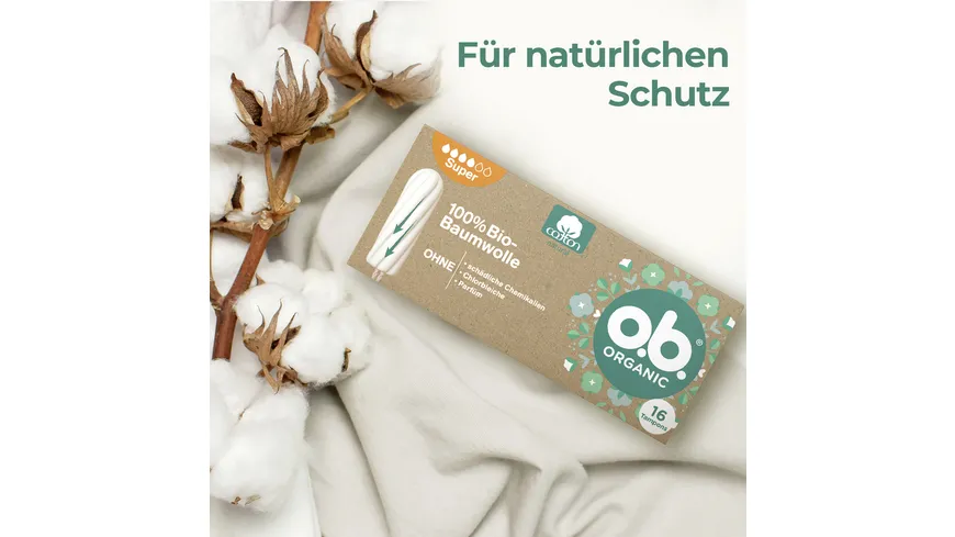 O.B. Organic Bio Tampon Super 16er