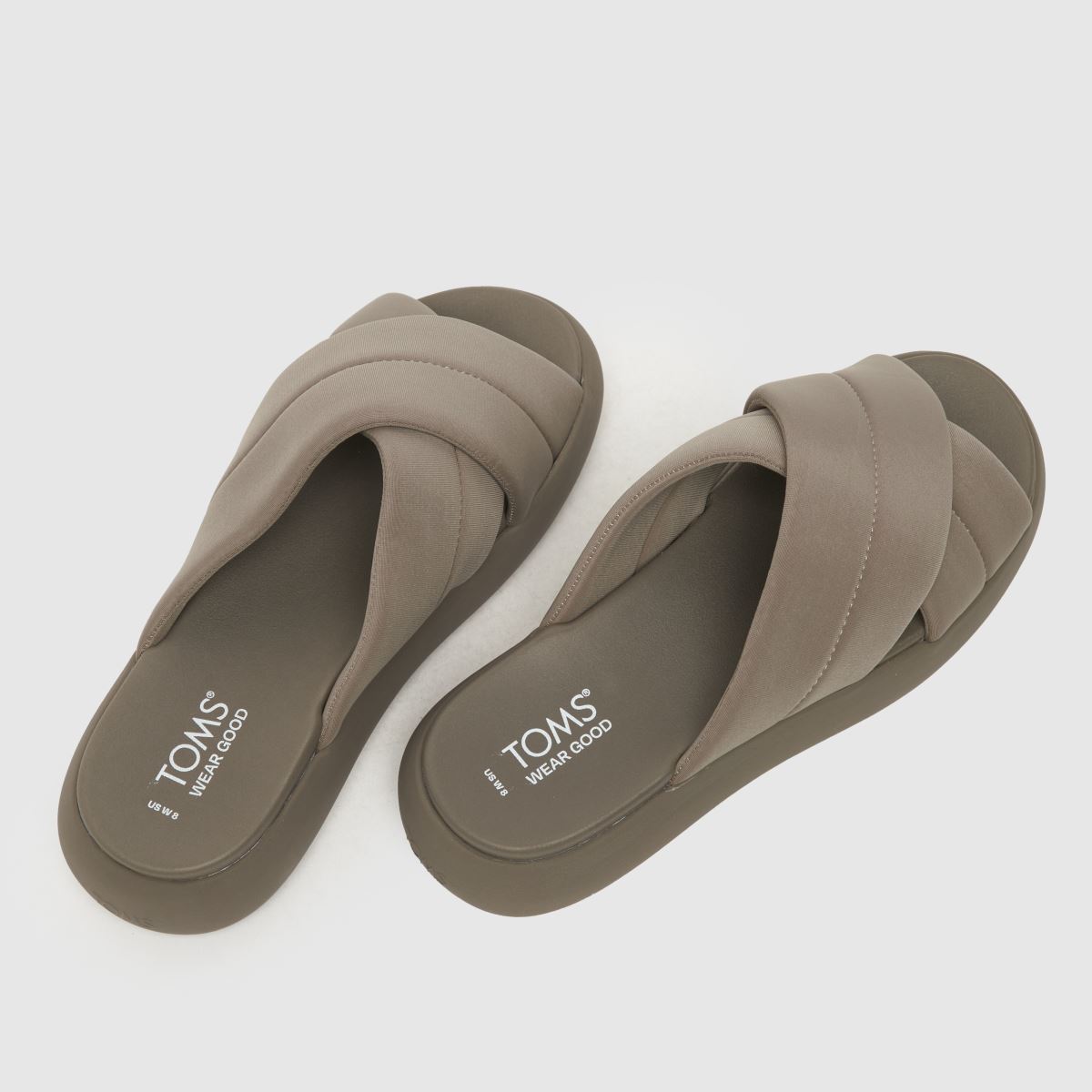 TOMS – Alpagarta – Mallow – Grå crossover-sandaler