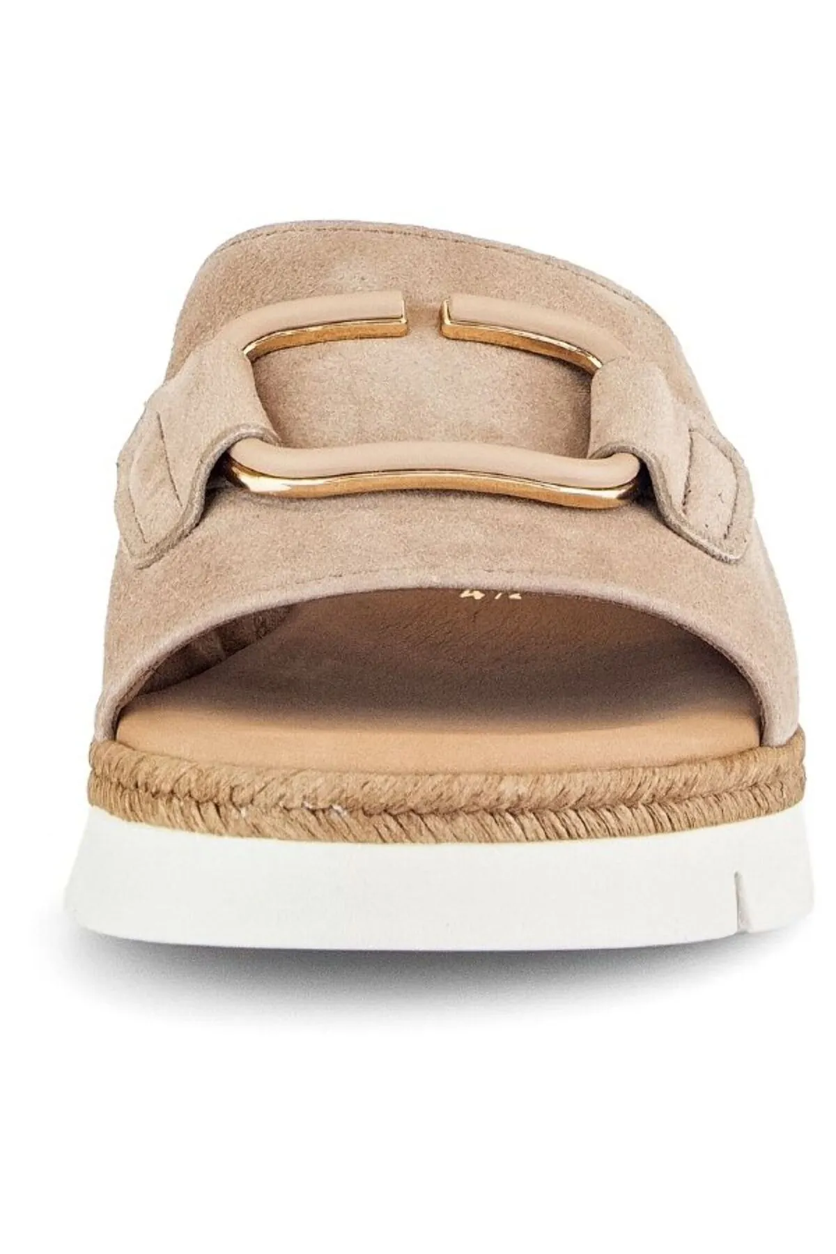 GABOR  Hausschuh - Beige - Keilabsatz
