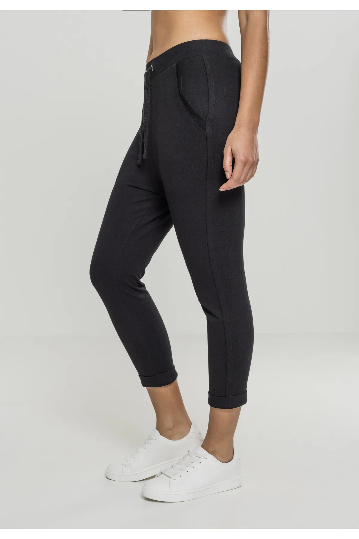 Urban Classics  Damen Ladies Terry Turn Up Pants