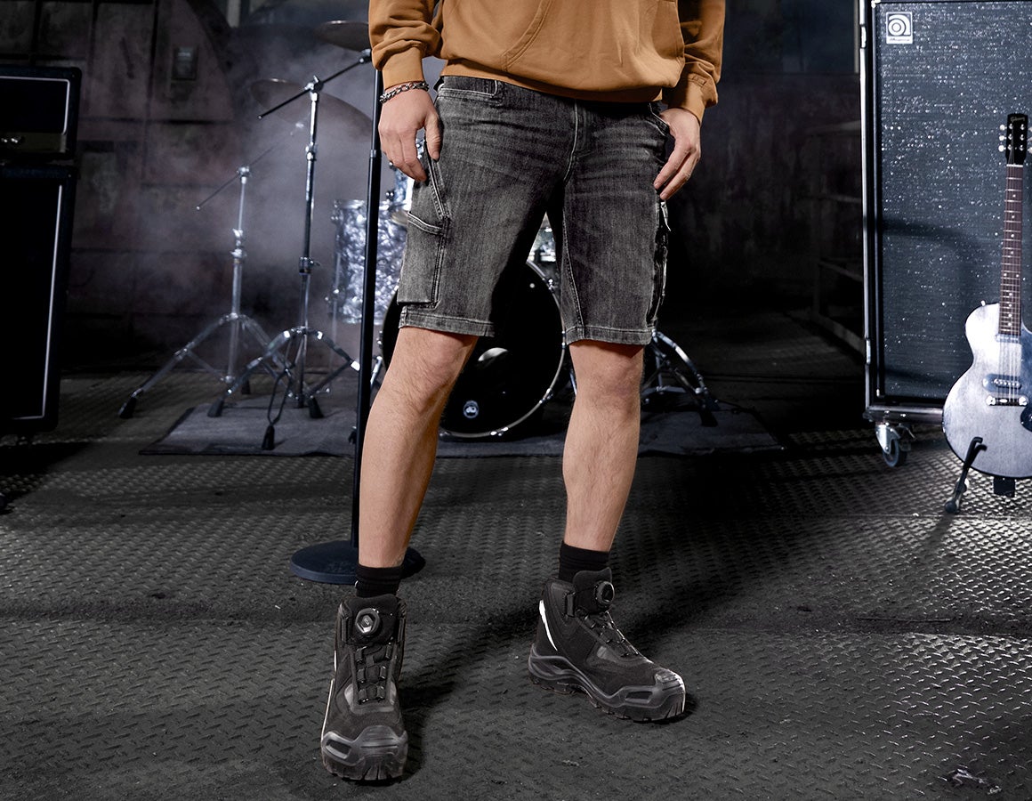 Metallica denim shorts