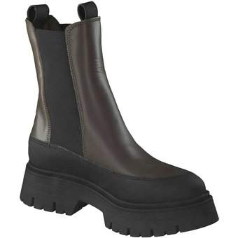 Tamaris Chelsea Boots in grün