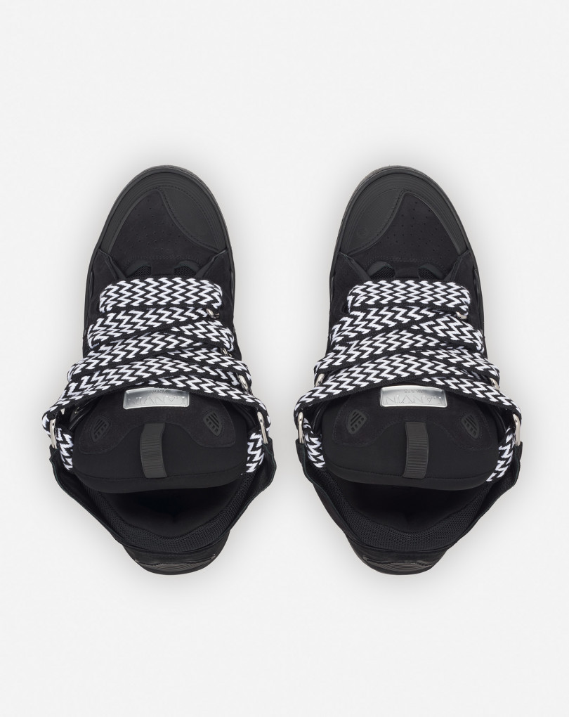 SNEAKERS CURB EN CUIR