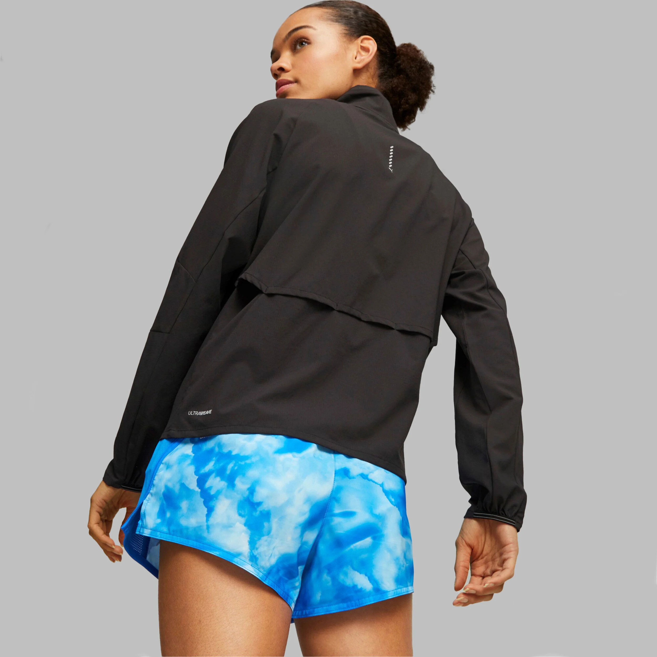 Run Ultraweave Laufjacke Damen - Schwarz