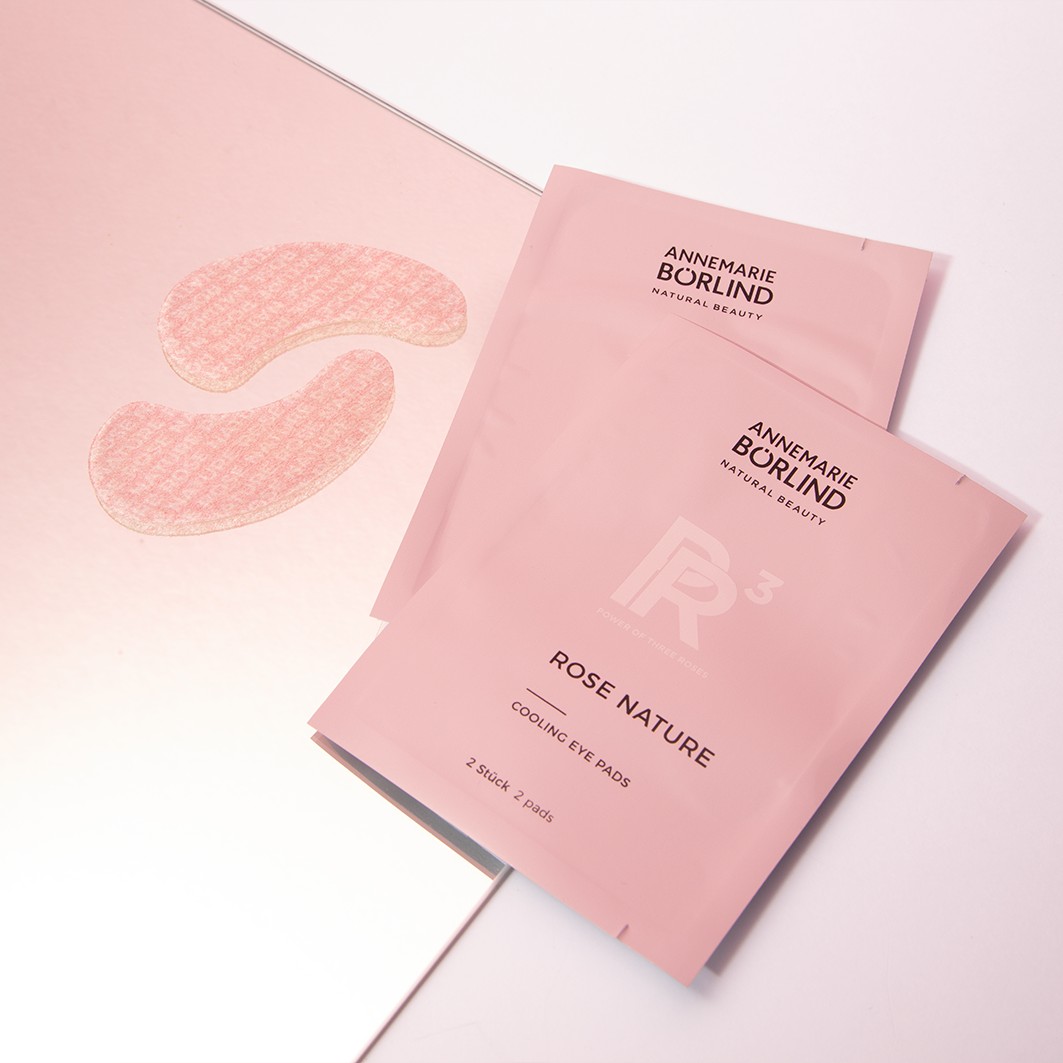 ROSE NATURECOOLING EYE PADS. 6x2 Stück