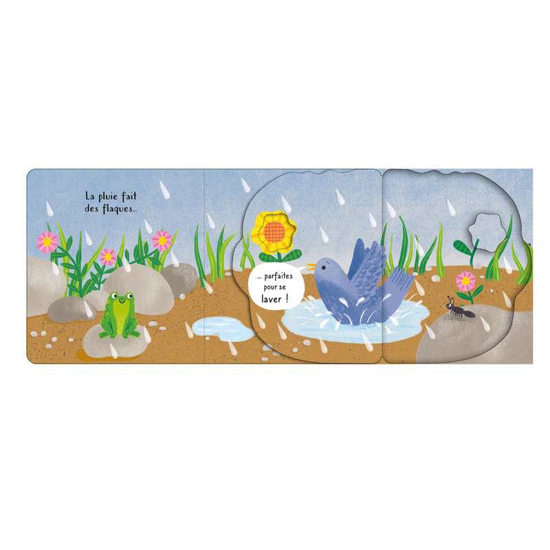 Livre Sous la pluie - livre grands - Usborne