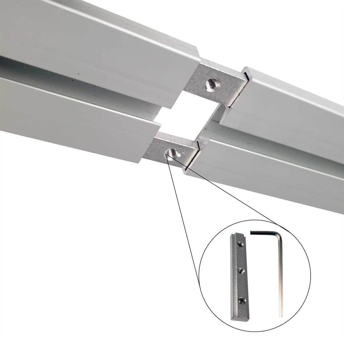 Gardinenschiene, Bestlivings, 1-läufig, Fixmaß, Aluminium, Flache Aluminium Schiene (7mm), alle Längen bis 480cm möglich, Länge: 90cm, Decken oder Wandmontage
