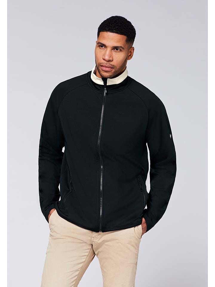 Chiemsee Fleecejacke in Schwarz günstig kaufen