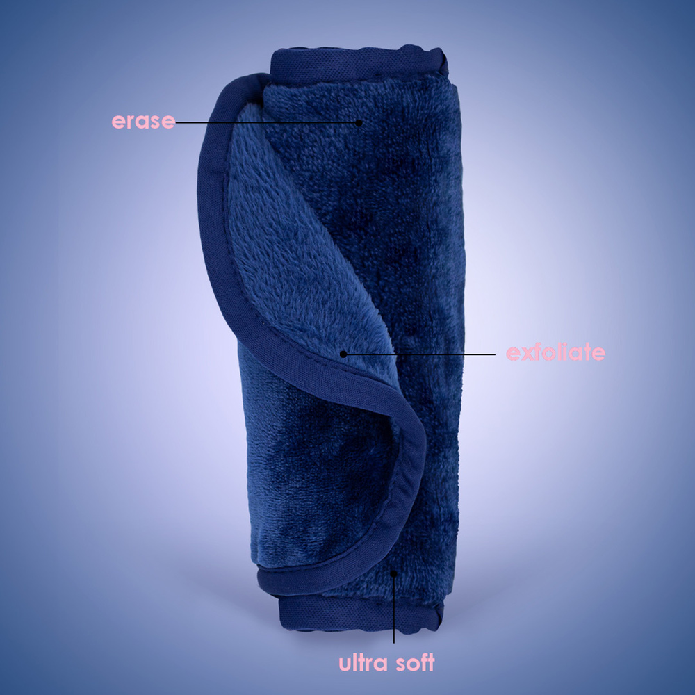 MakeUp Eraser Royal Navy Serviette démaquillante réutilisable