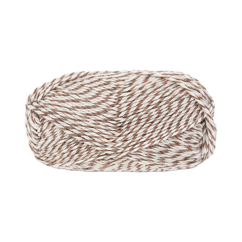 Trysil Raggegarn klassisk 80% ull, natur/brun