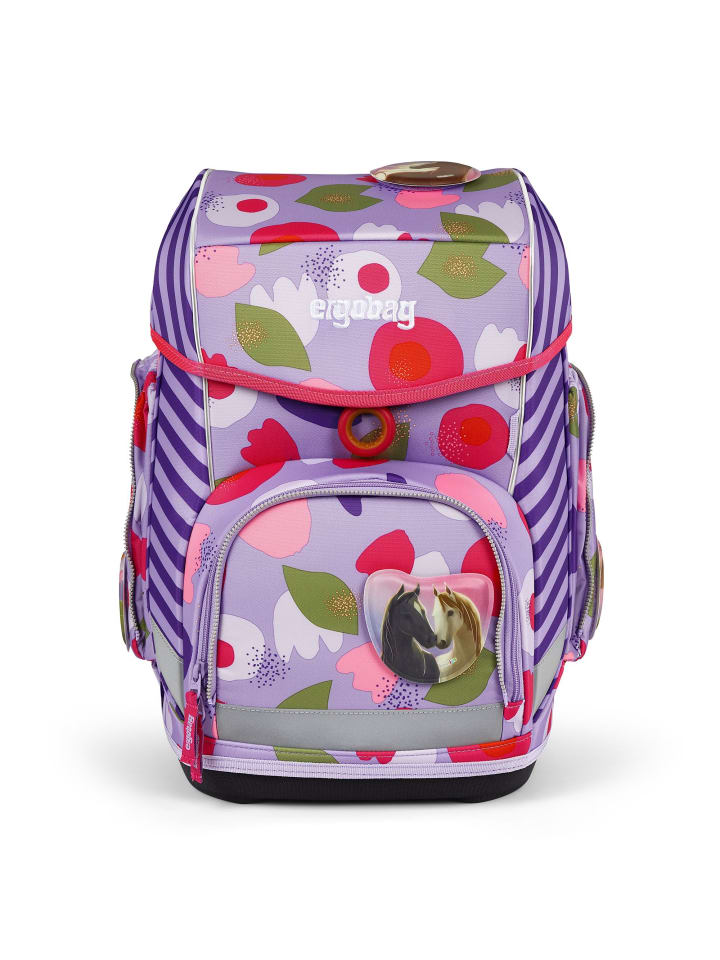 Ergobag Cubo Schulranzen-Set 5-teilig in BlütenzauBär günstig kaufen onesize