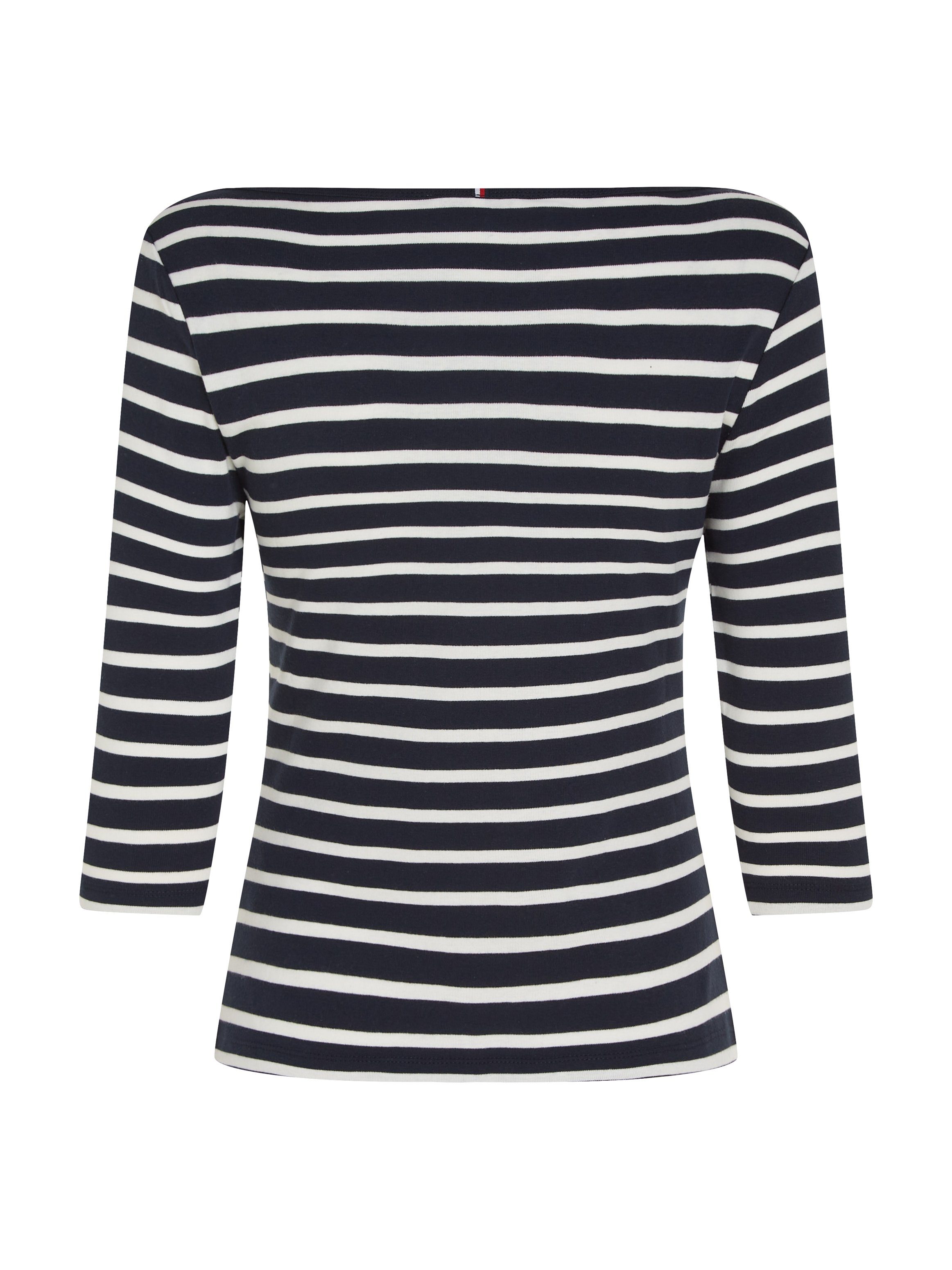 Tommy Hilfiger 3/4-Arm-Shirt NEW CODY SLIM BOAT-NK 3/4SLV mit Streifenmuster
