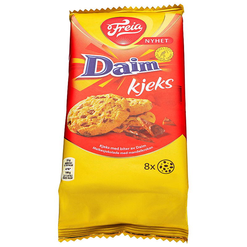Freia Daim kjeks 184 g Freia