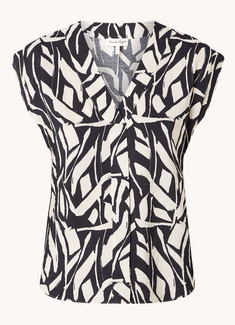 Phase Eight  Celyn tuniek met print en V-hals