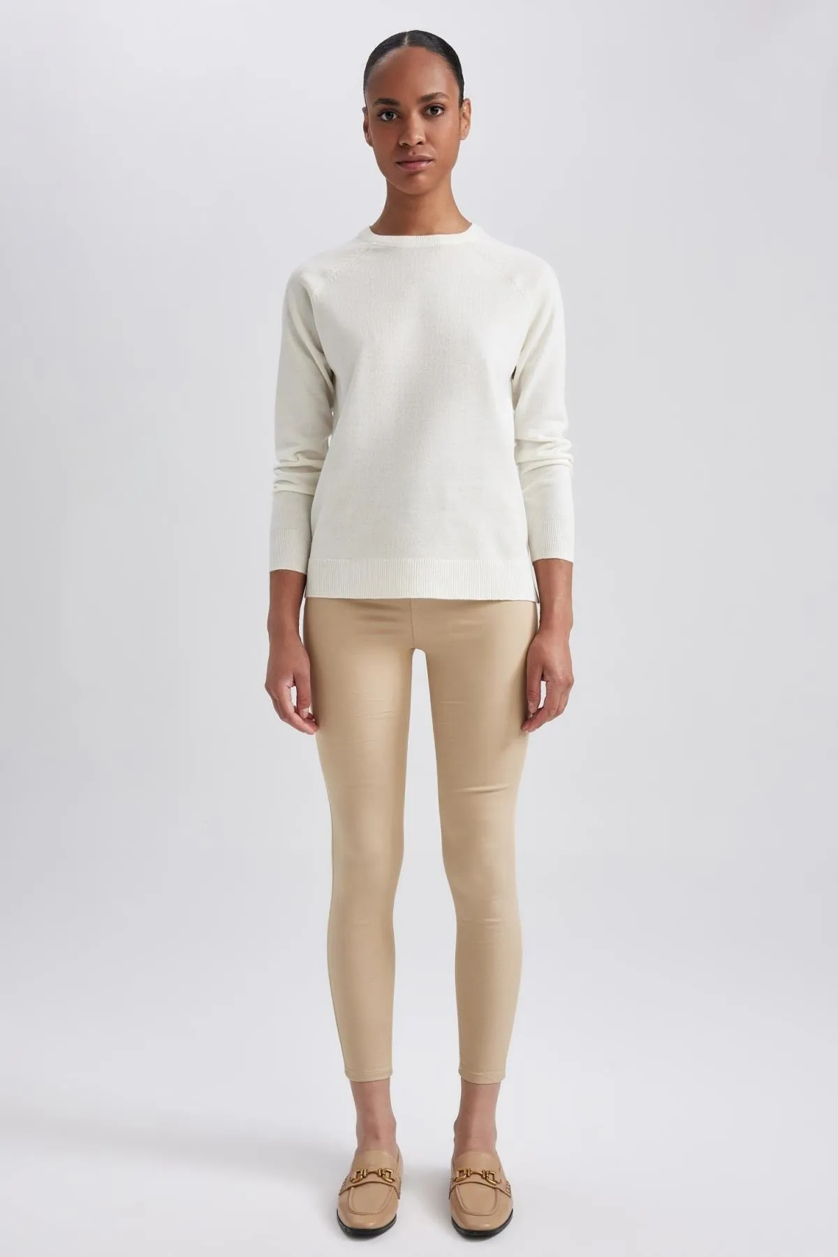 DeFacto  Skinny Fit Jegging, hohe Taille, schmales Bein, lange Jeanshose A8564ax23au