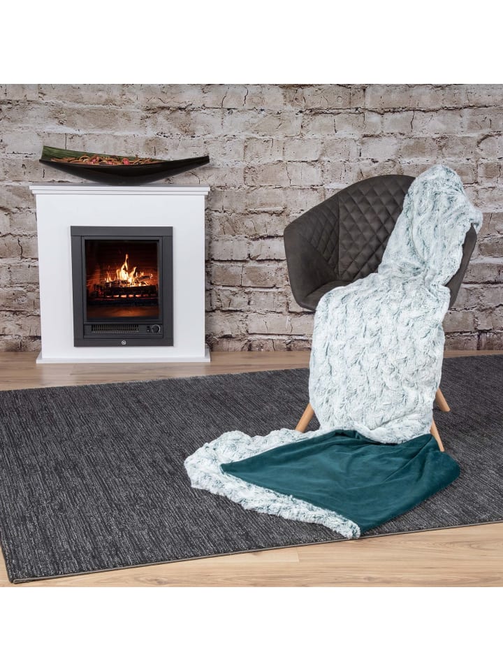 GMD Living Superweiche Kuscheldecke SMOOTH in Green (grün) günstig kaufen