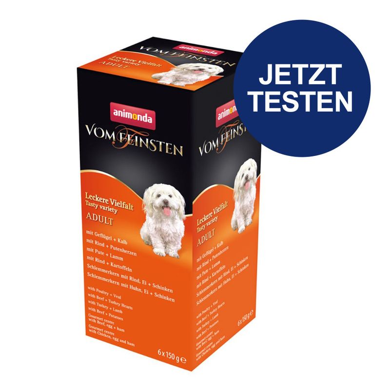 Probierpaket animonda vom Feinsten Adult 6 x 150 g