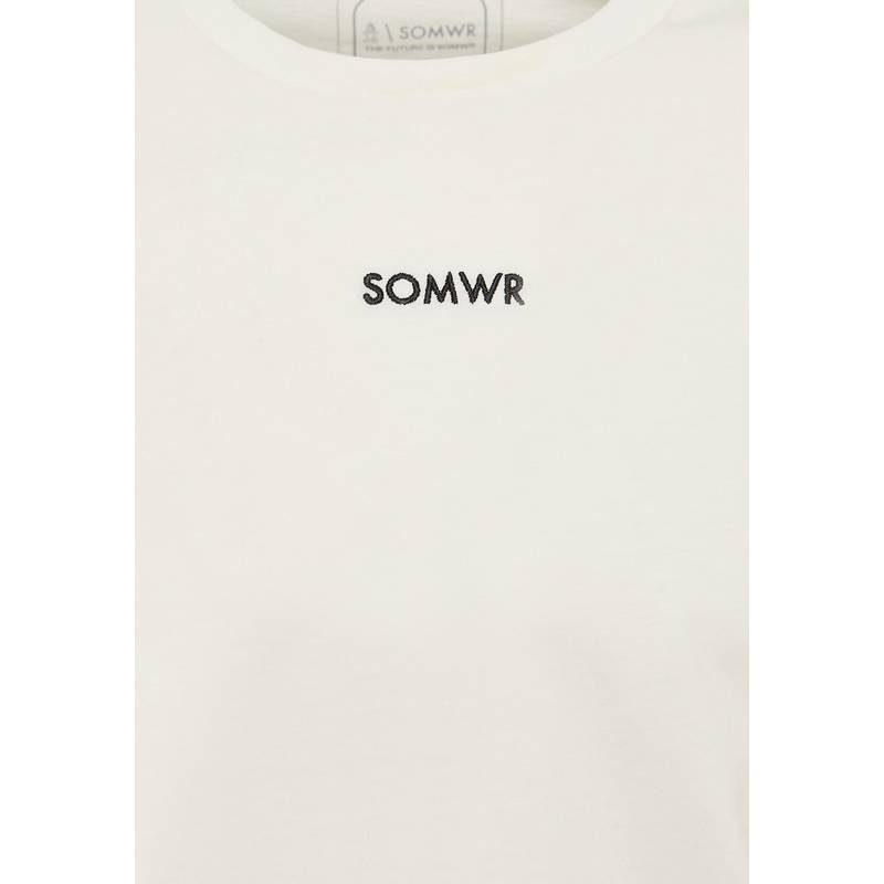 SOMWR T-Shirt With Aqua Bottle Back Print T-Shirt Herren