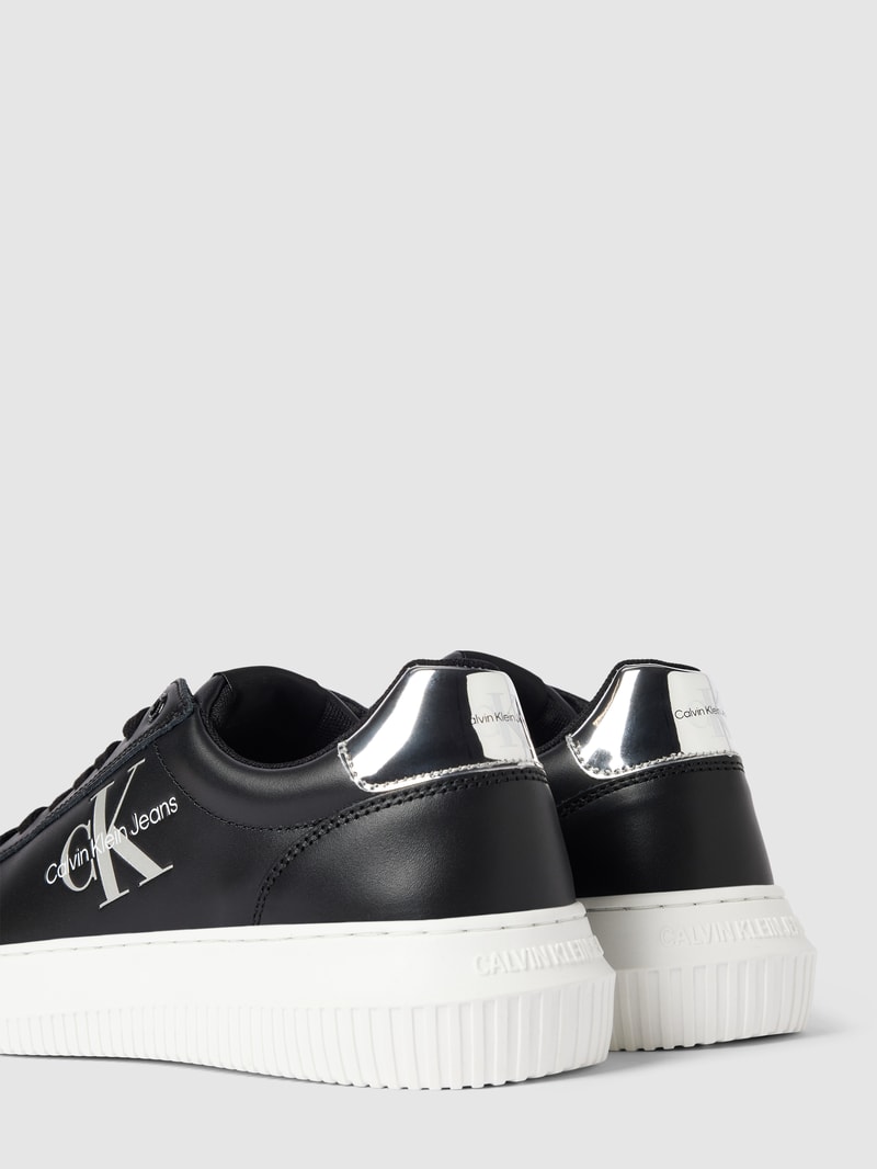 Sneaker aus Leder Modell 'CHUNKY' in black