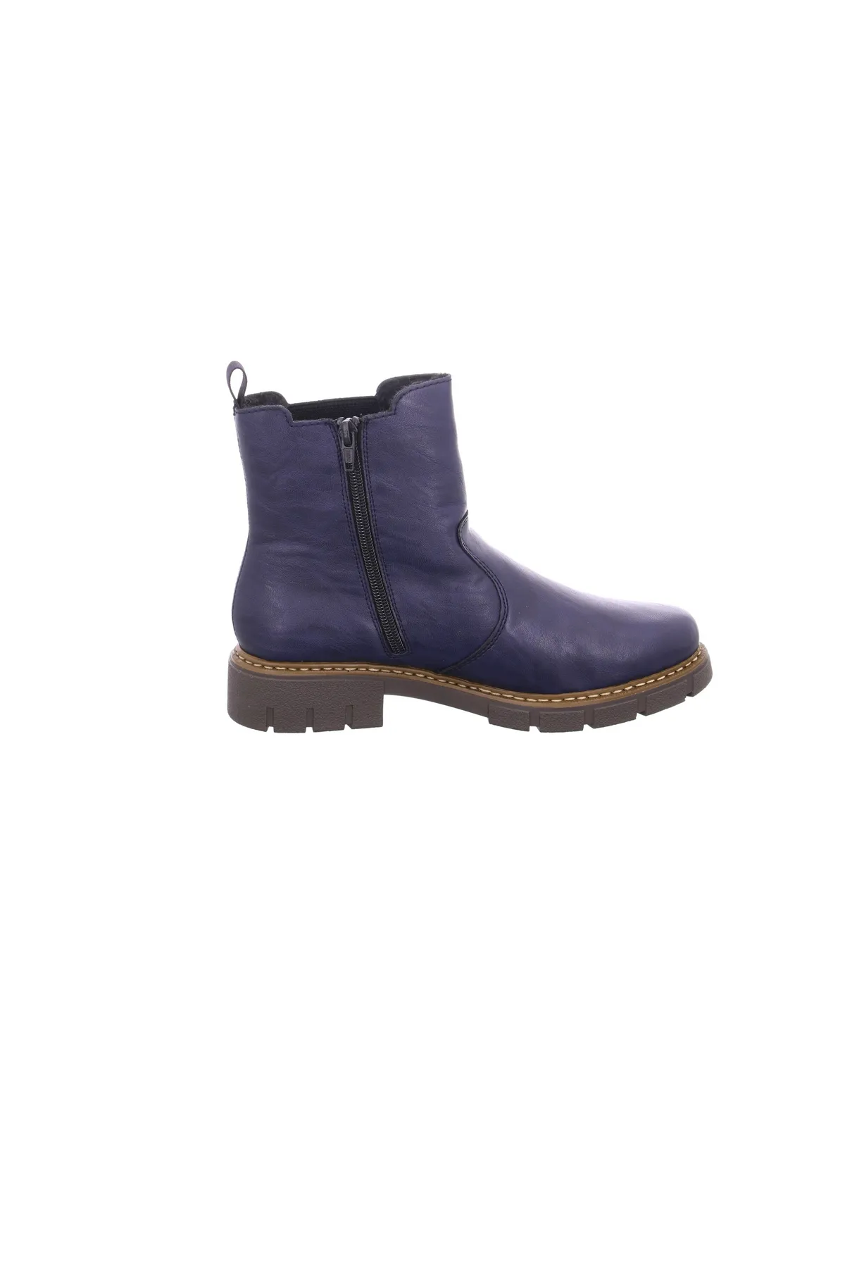 Rieker  Stiefelette - Blau - Flacher Absatz