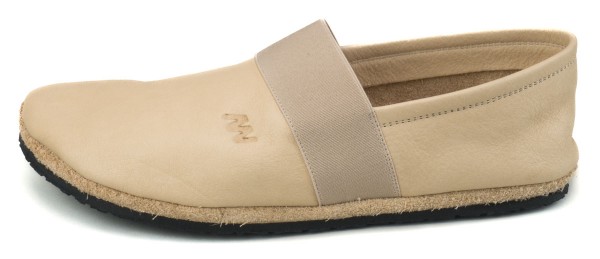 Martin Natur ~ Bio Leder Slipper Apache ~ Beige