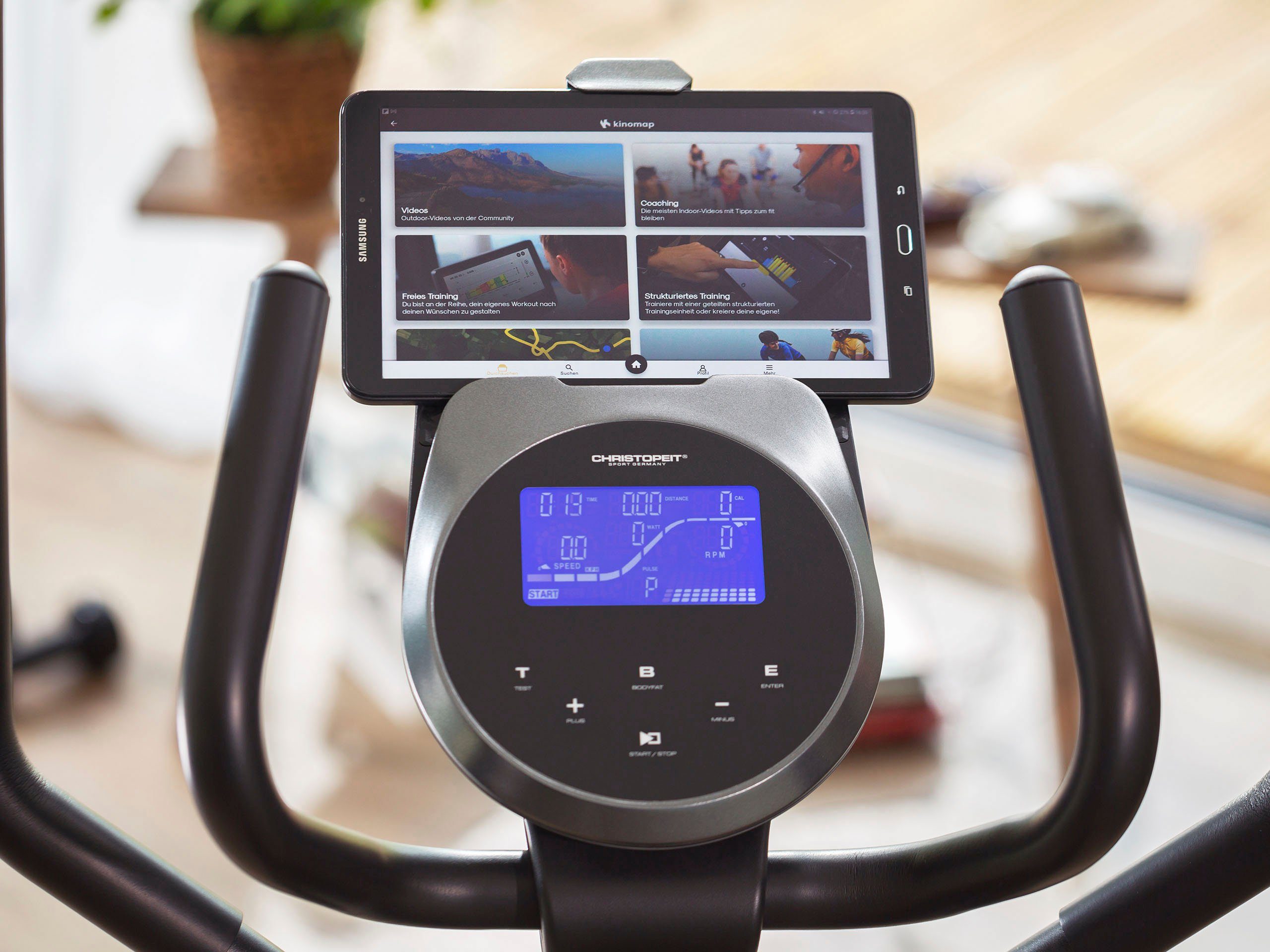 Christopeit Sport® Crosstrainer-Ergometer EL 8000