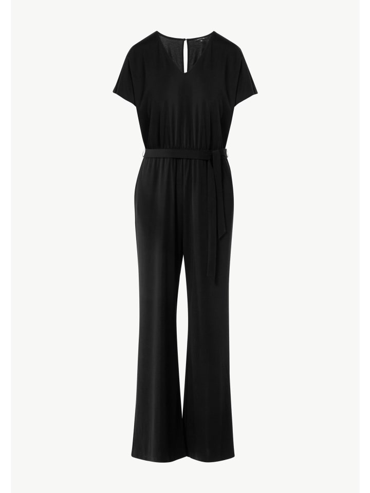 comma Overall lang in Schwarz günstig kaufen