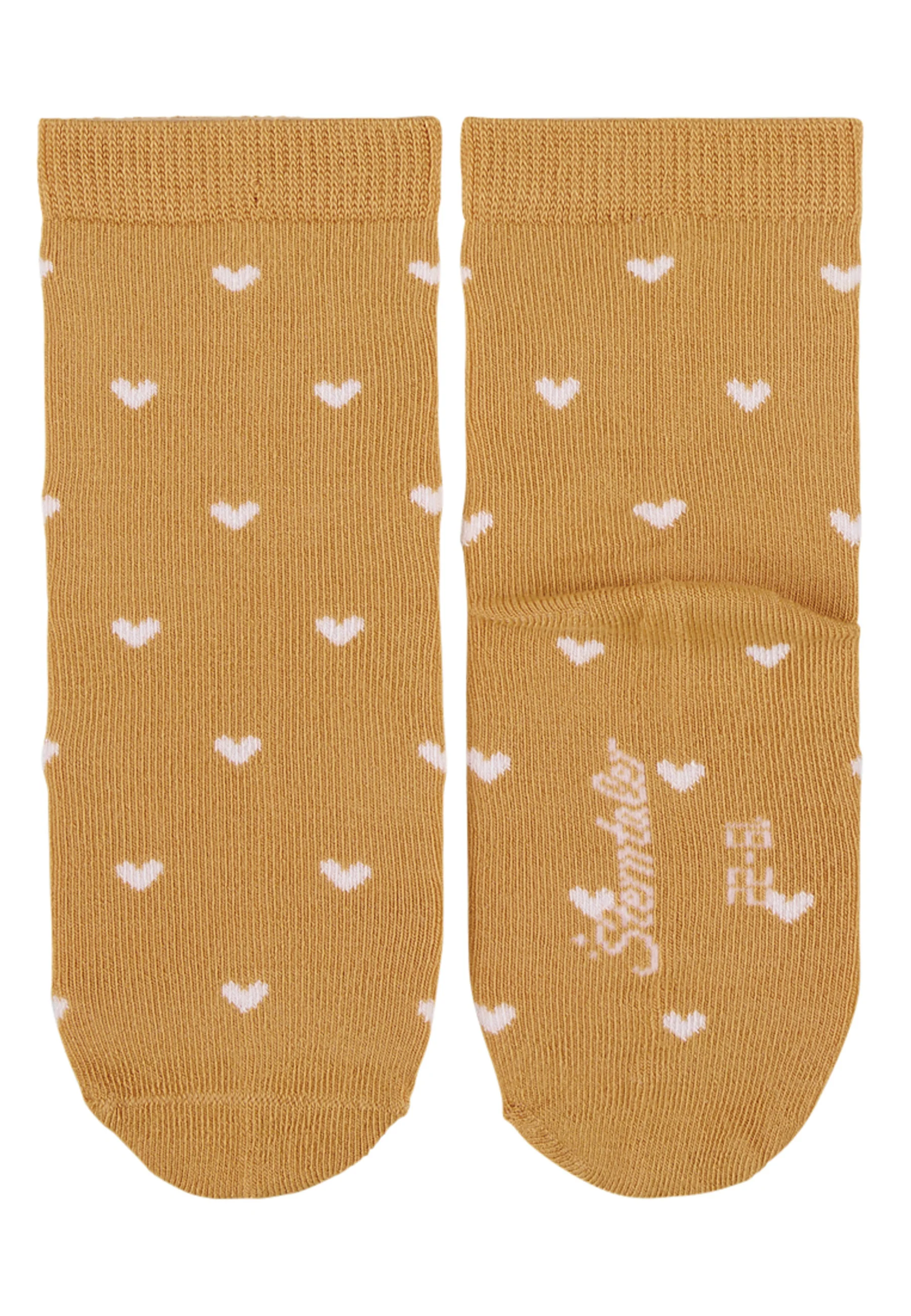 Kindersocken 3er-Pack Bambus in Weiß oder Zartrosa