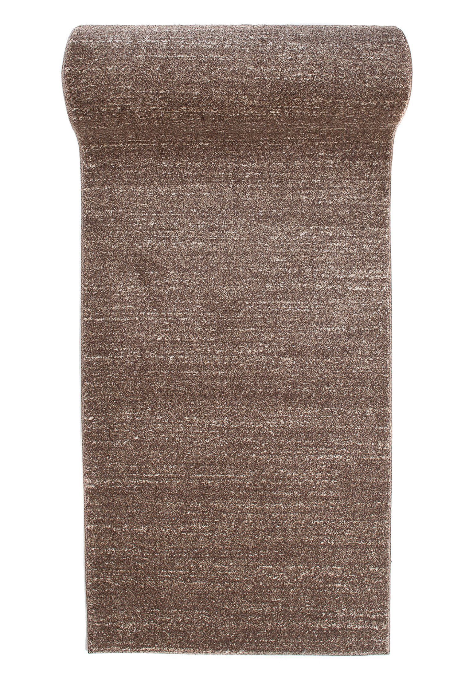 Läufer Läufer Flurläufer Einfarbig für Vorzimmer, Küche - Braun, Mazovia, 70 x 100 cm, Kurzflor, Meterware, Höhe 10 mm, Kurzflor - niedrige Florhöhe