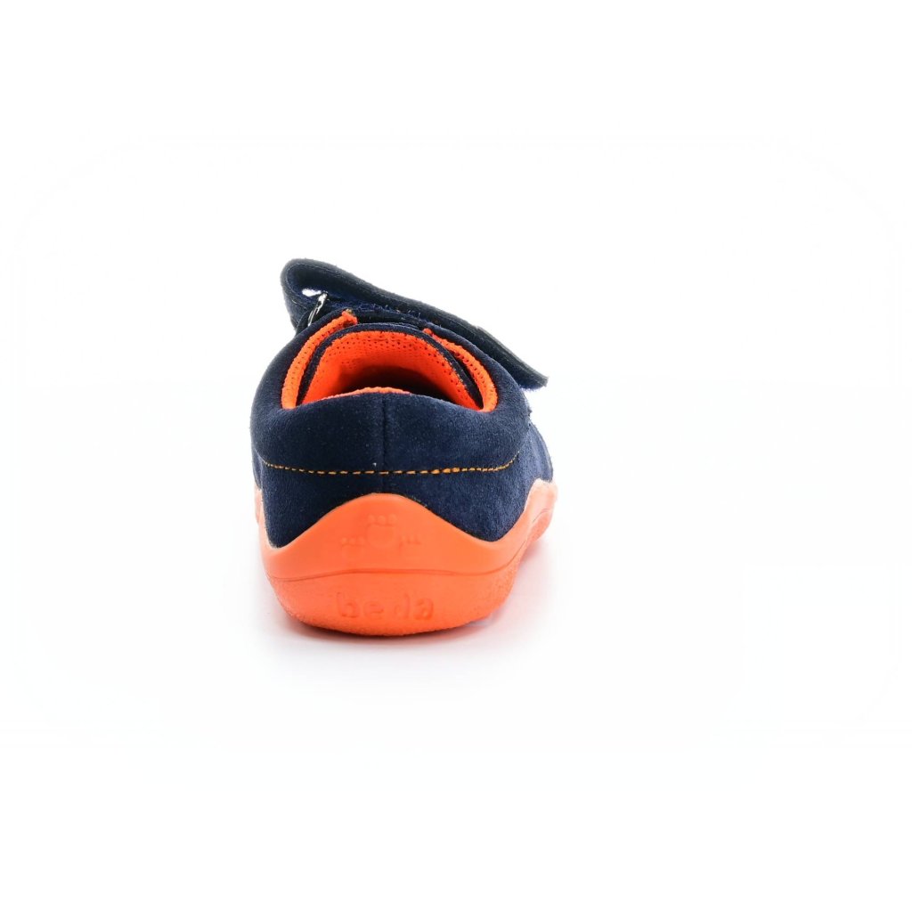Beda Mandarine Blau Barfuß-Halbschuhe (BF 0001/W/low)