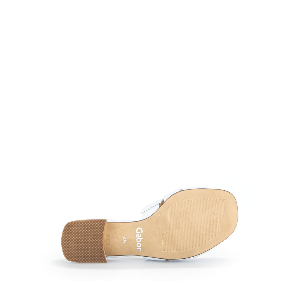 Gabor comfort Pantolette weiß