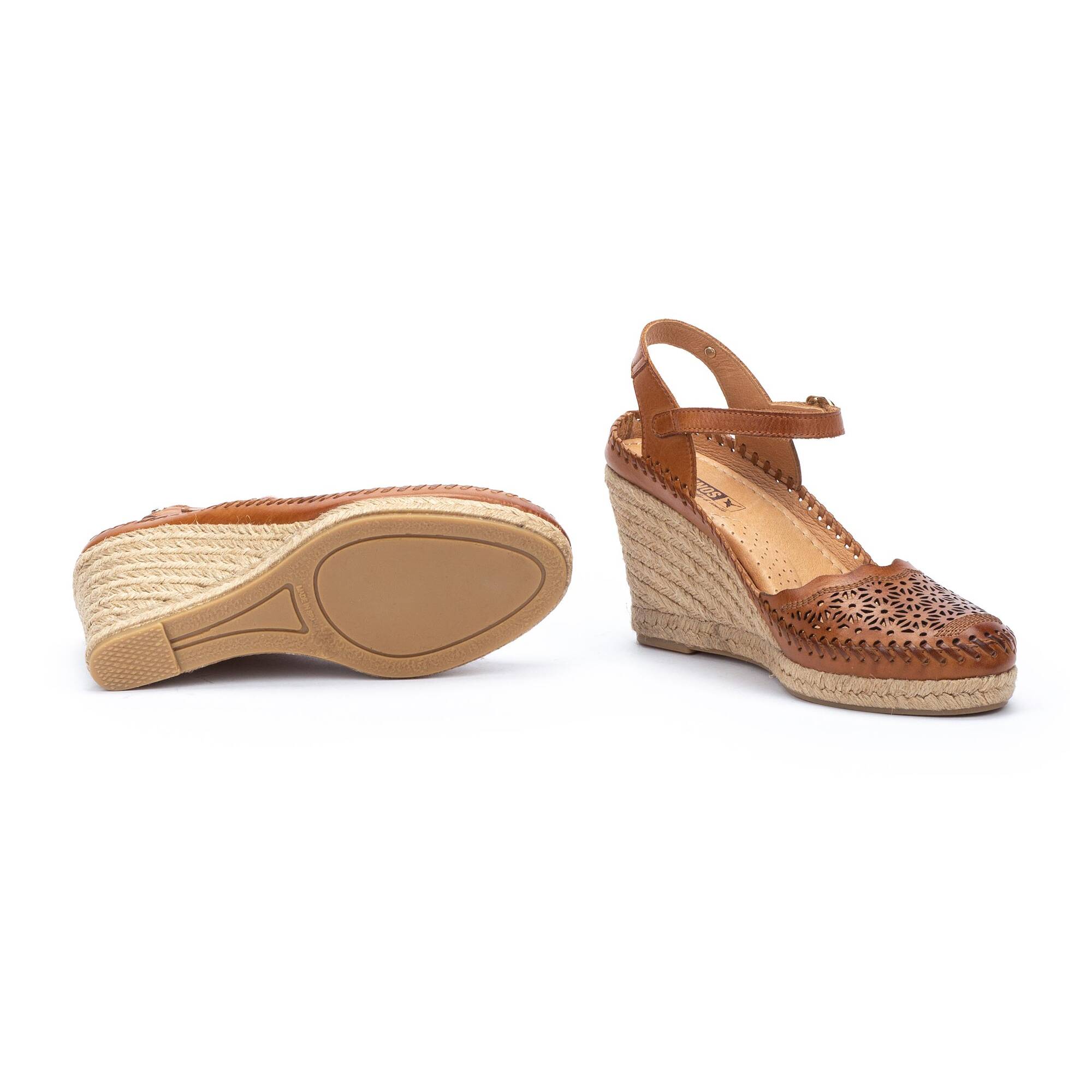 Damskie koturny z juty - BRANDY