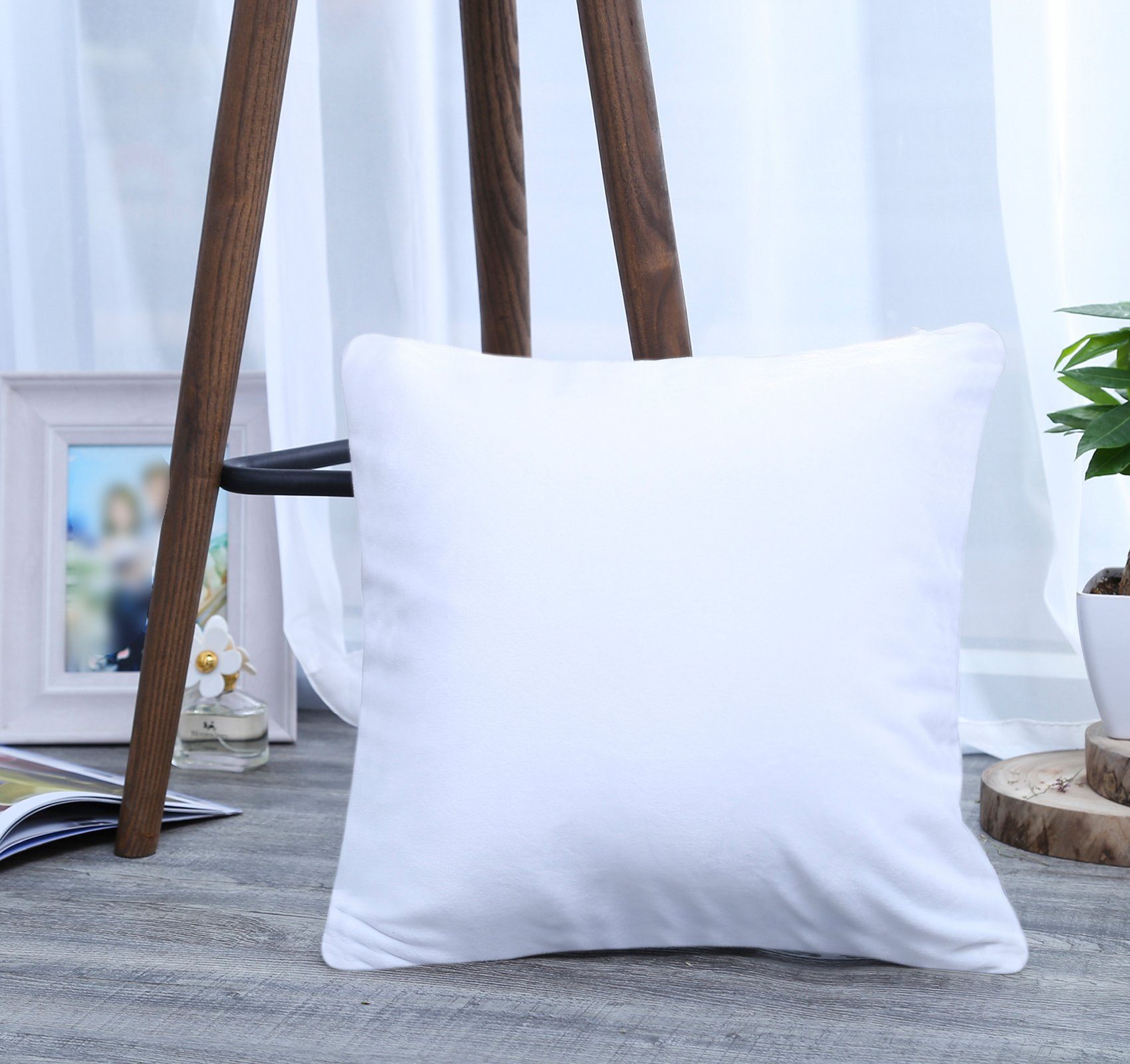 Homewit Palettenkissen 4 Stück 7D Polyester Kissenfüllung Sofakissen Innenkissen Zierkissen, Füllkissen Dekokissen für Couch Wohnzimmer Schlafzimmer Sofa Bett