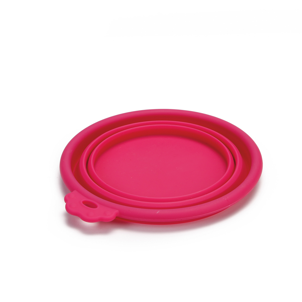 Beeztees faltbarer Silikonnapf rosa 14x12,5cm kaufen bei ZooRoyal