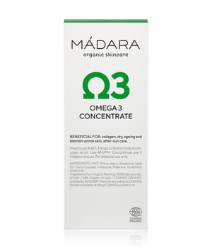 MADARA Custom Actives Omega 3 Concentrate Gesichtsöl-17.5 ml