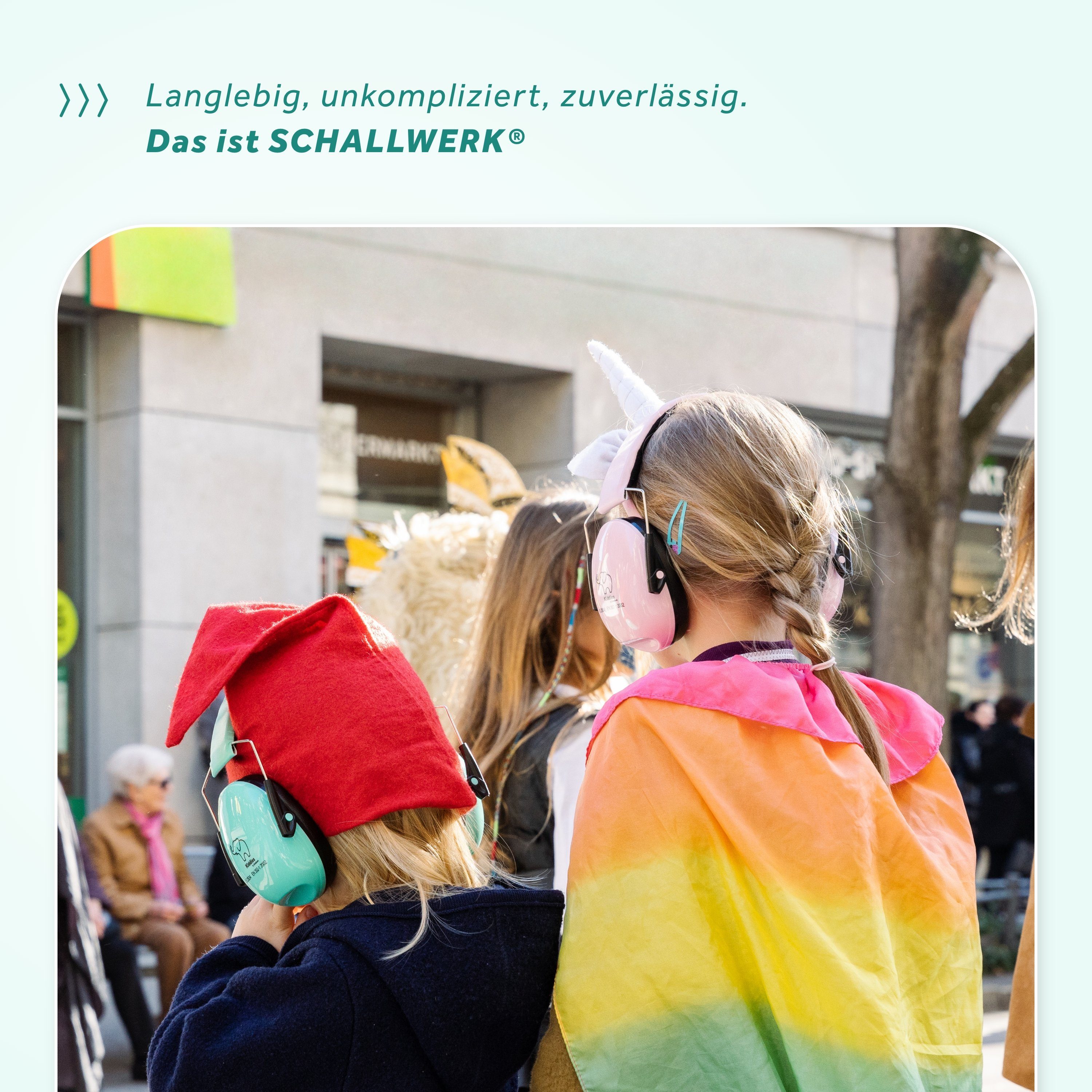 Schallwerk Kapselgehörschutz SCHALLWERK ® Kapselgehörschutz Kiddies – Gehörschutz für Kinder