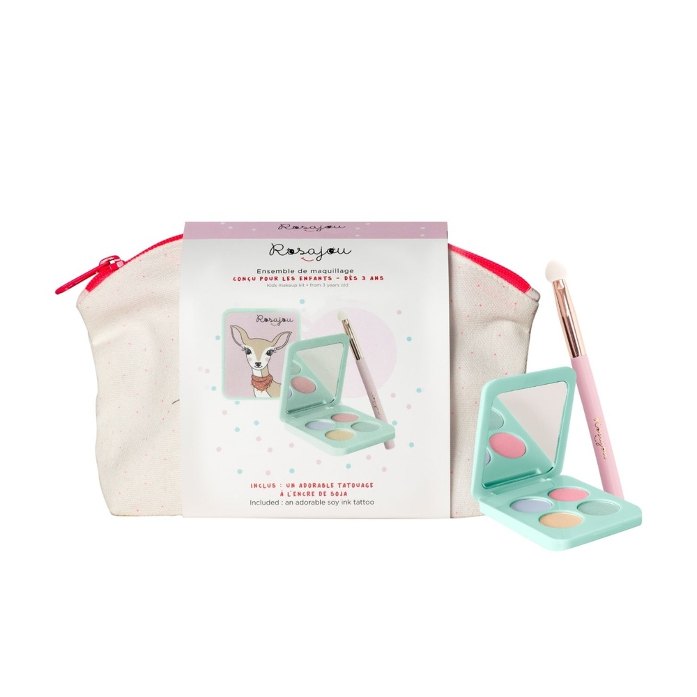 rosajou Trousse Fard à paupières & Pinceau Maquillage