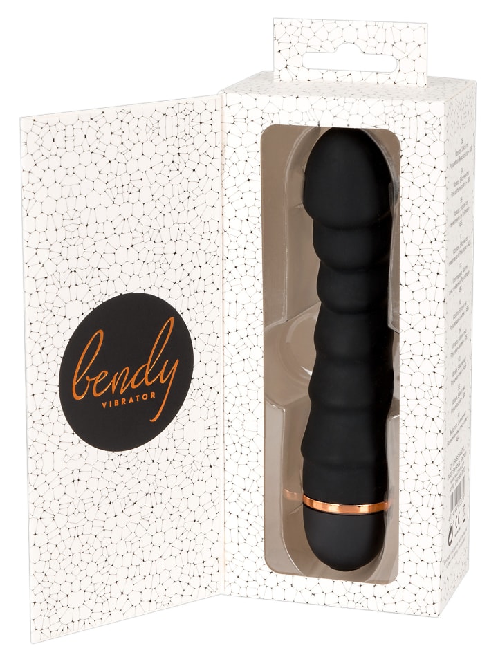 You2Toys Vibrator Bendy Ripple Vibrator in schwarz günstig kaufen 16,5 cm