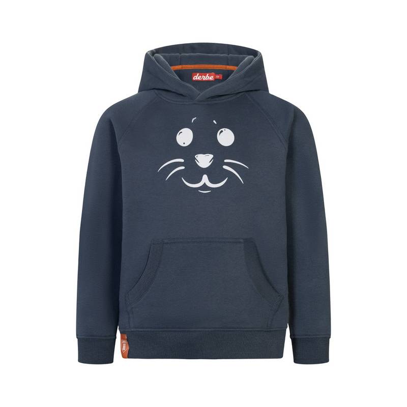 Derbe Robbenschnute Hoodie Kinder