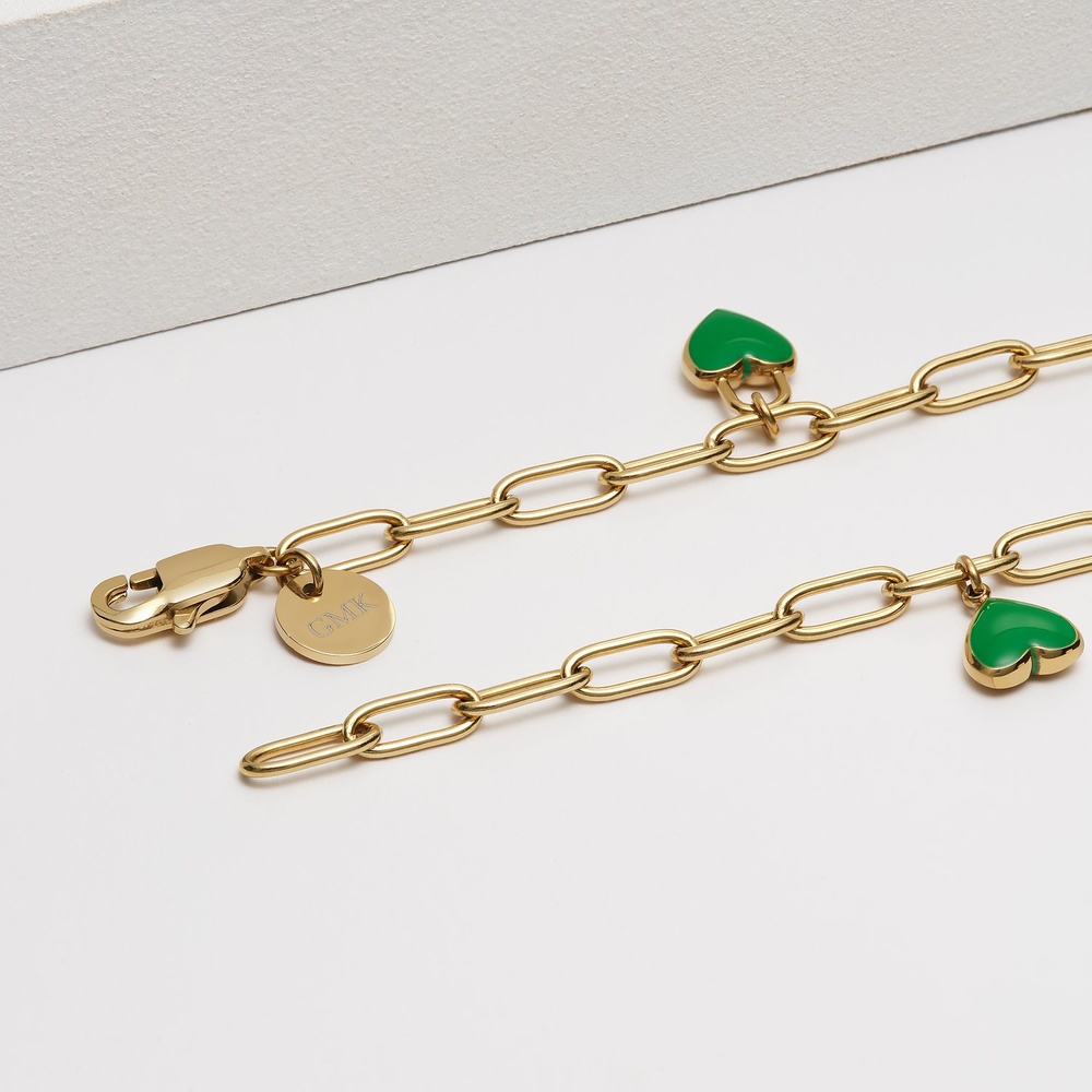 GMK Collection Bracelet Acier inoxydable, Émail Bracelet