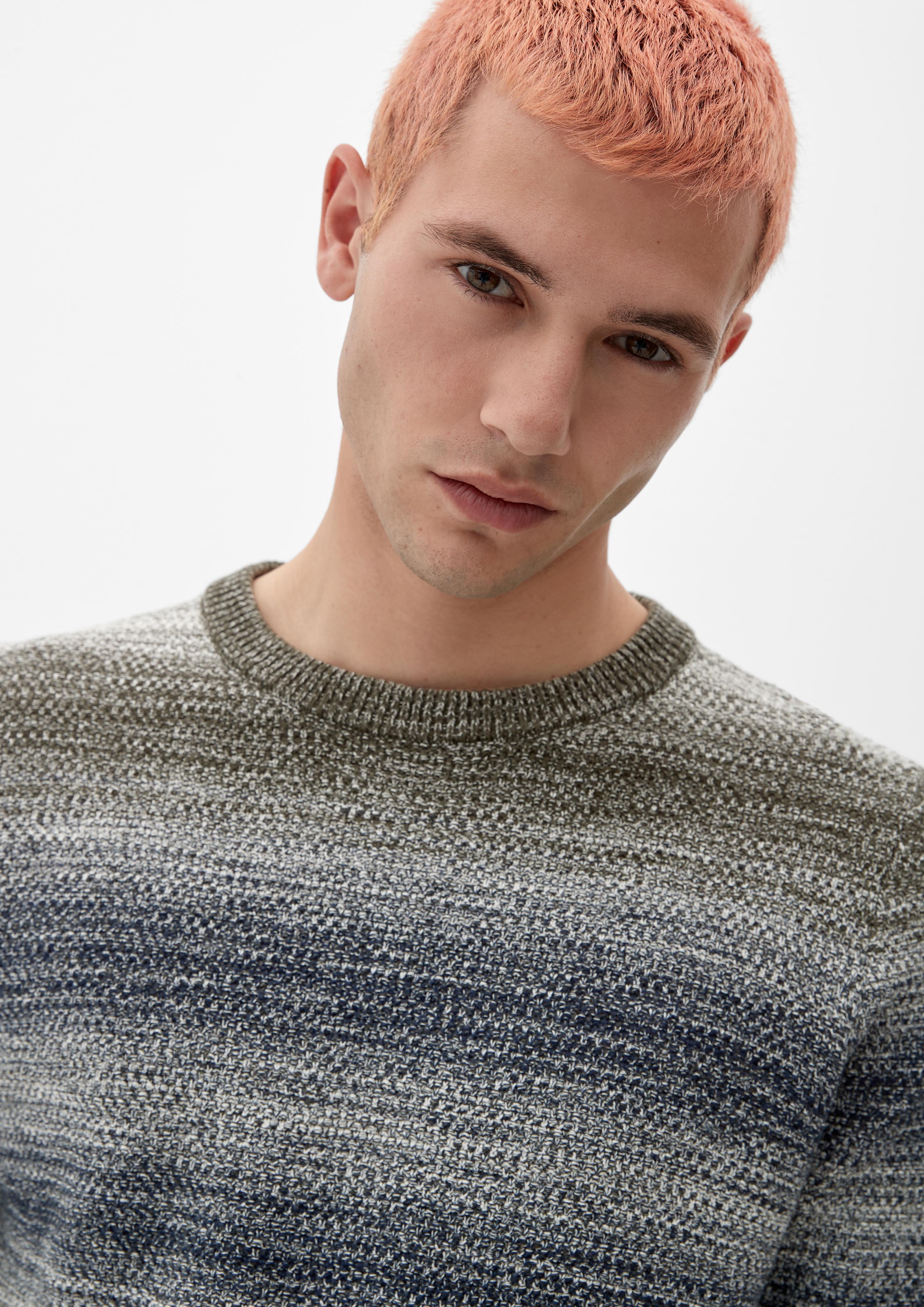 Strickpullover im Streifendesign  2118715-58W0