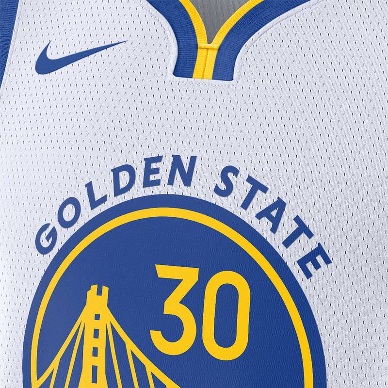 Nike Stephen Curry Golden State Warriors Spielertrikot Herren