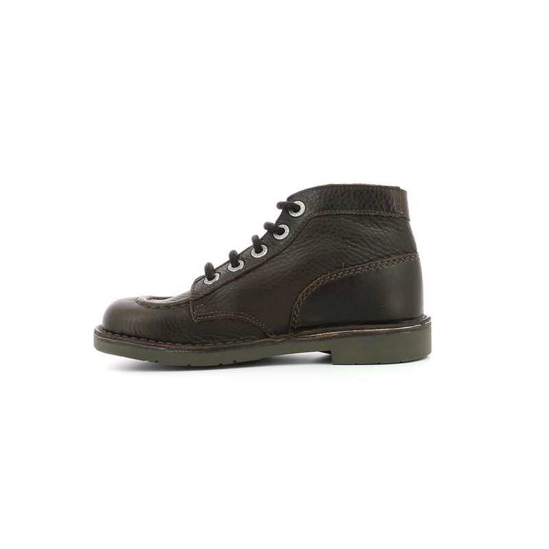 Bottillons cuir Kick Col