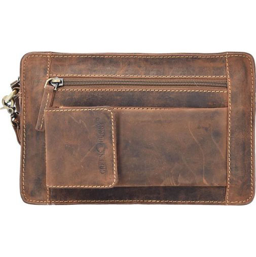 Greenburry Vintage Herrentasche Leder 22 cm