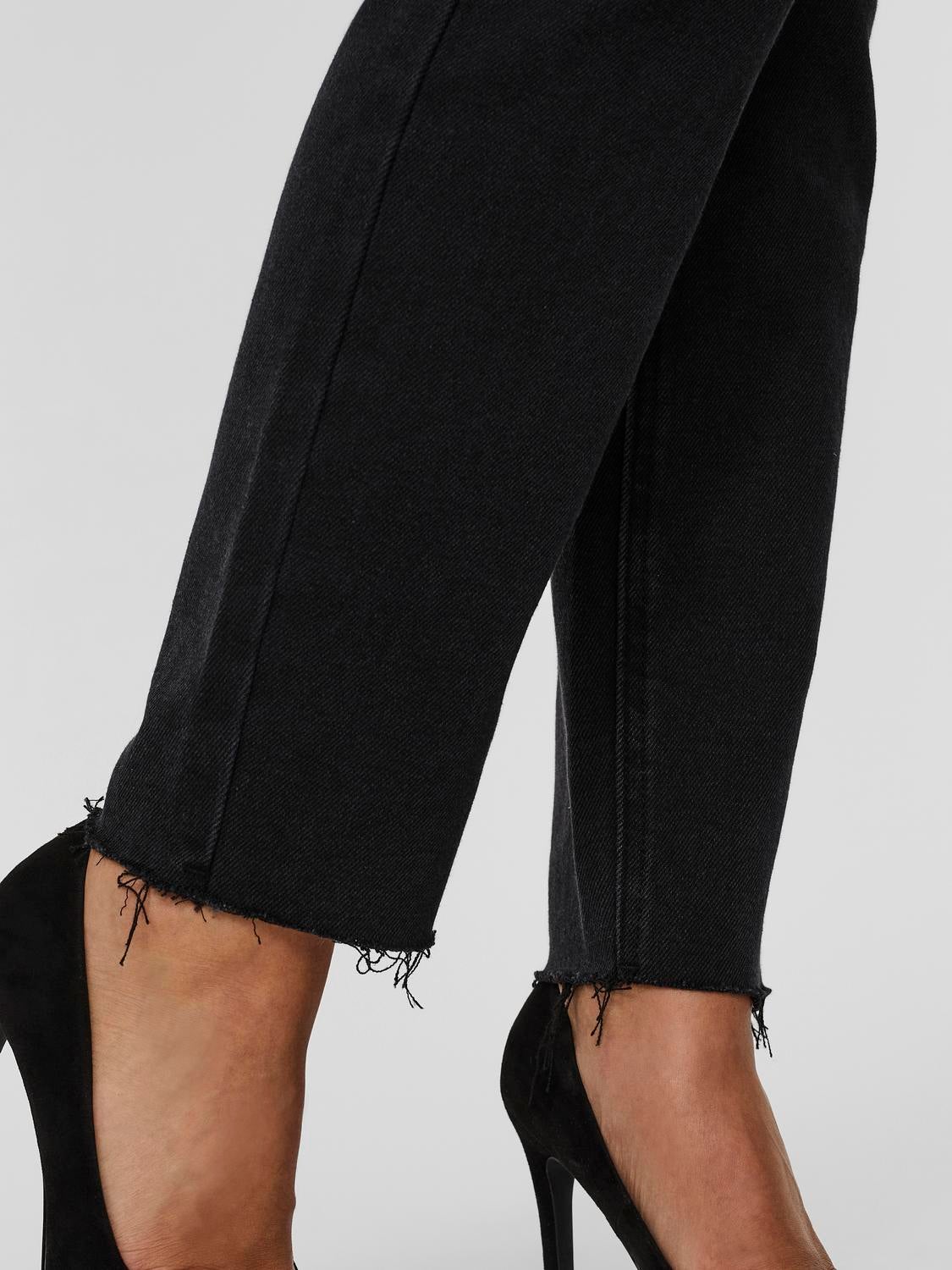 VMBRENDA Hohe Taille Gerade geschnitten Jeans