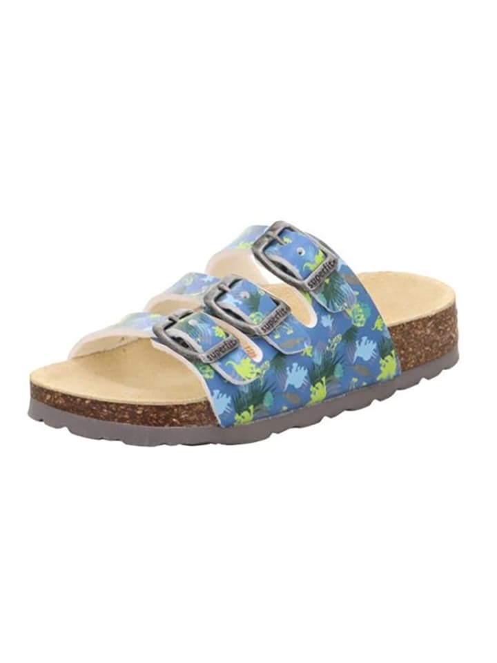 superfit Pantoletten in Blau günstig kaufen