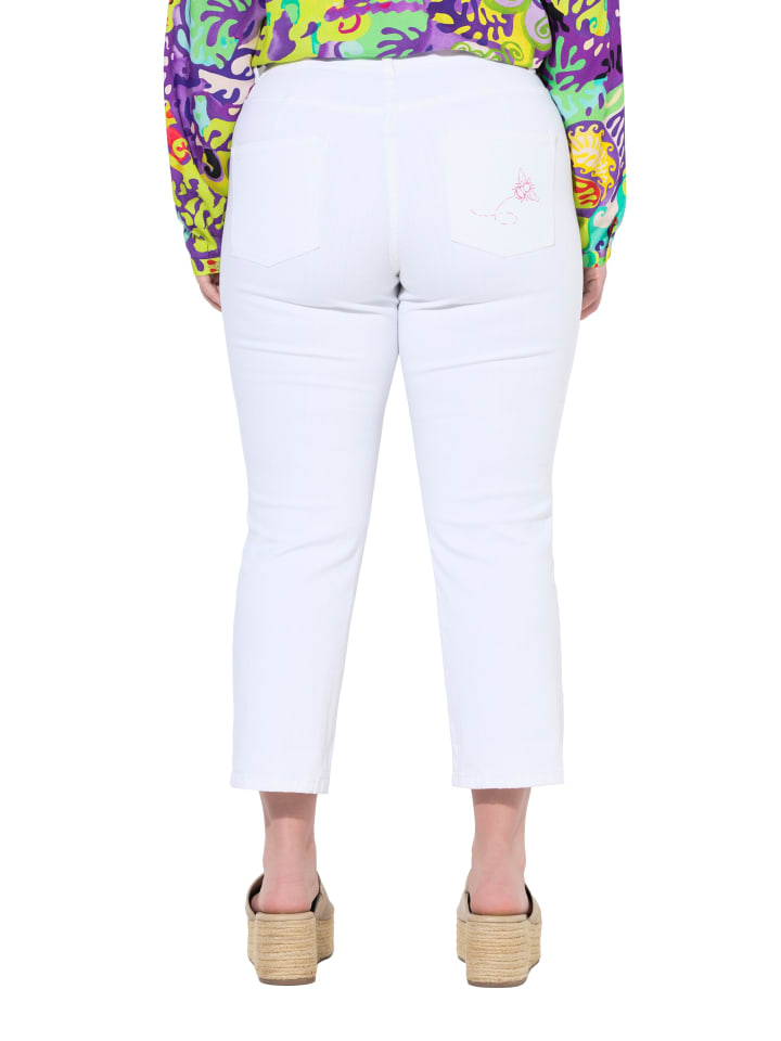 Angel of Style Jeans in schneeweiß günstig kaufen