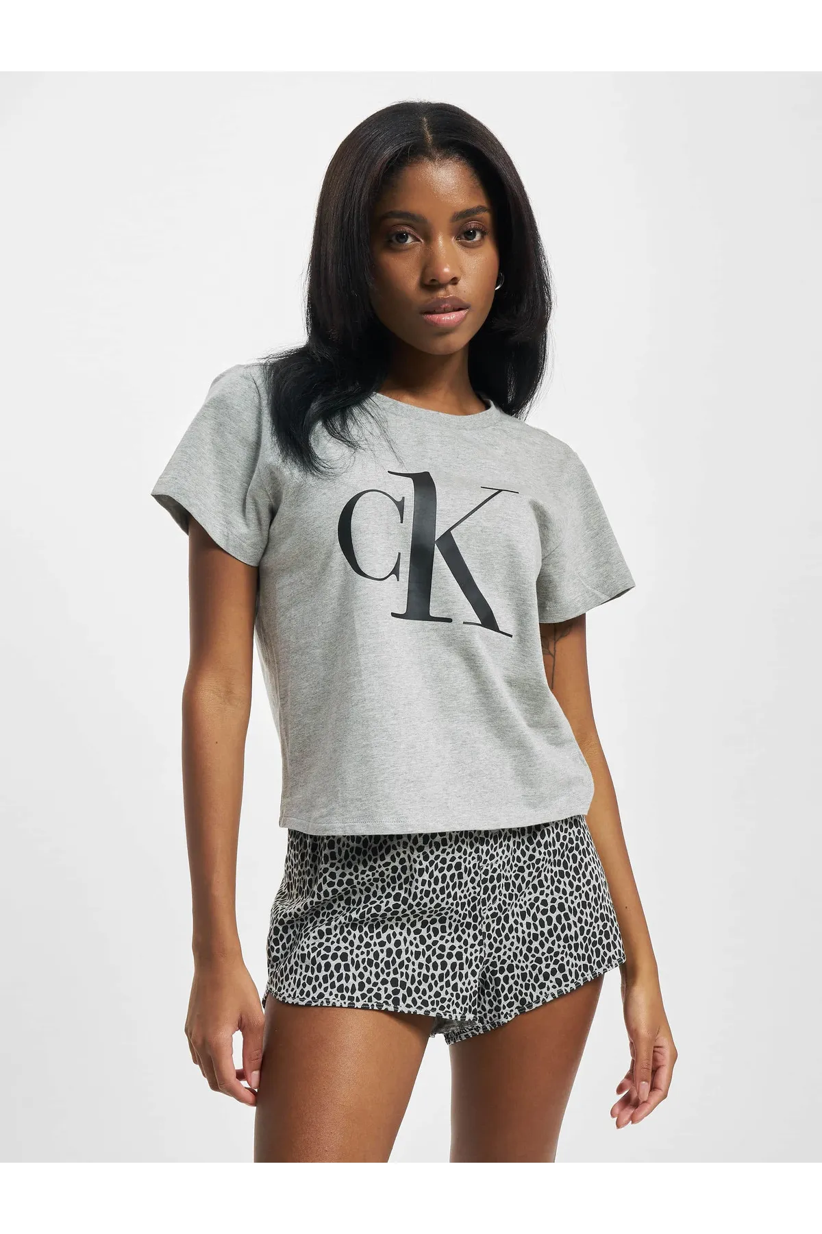 Calvin Klein  Damen Calvin Klein Unterwäsche Short Set Schlafanzug