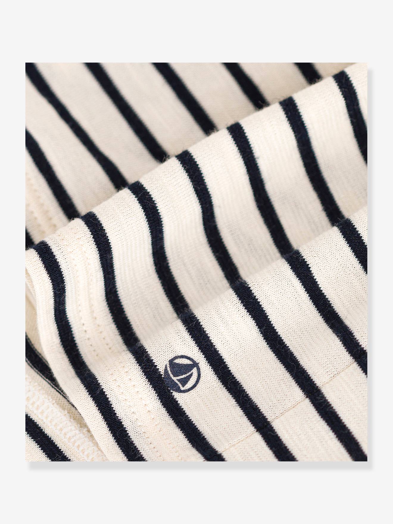 Petit Bateau Mädchen Baby Kleid PETIT BATEAU - beige meliert